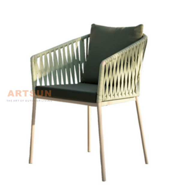 Roard Garden tissage de la corde extérieure avec coussin