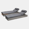  Allongeur synthétique Synthetic Rattan Sun pour Hotel Villa