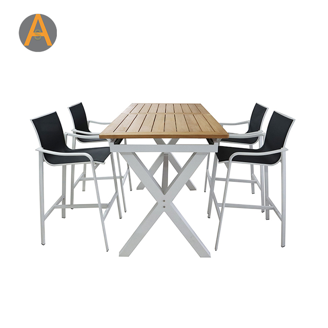 Meilleur prix de la table de table à barres haute en aluminium en aluminium