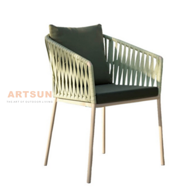 Roard Garden tissage de la corde extérieure avec coussin