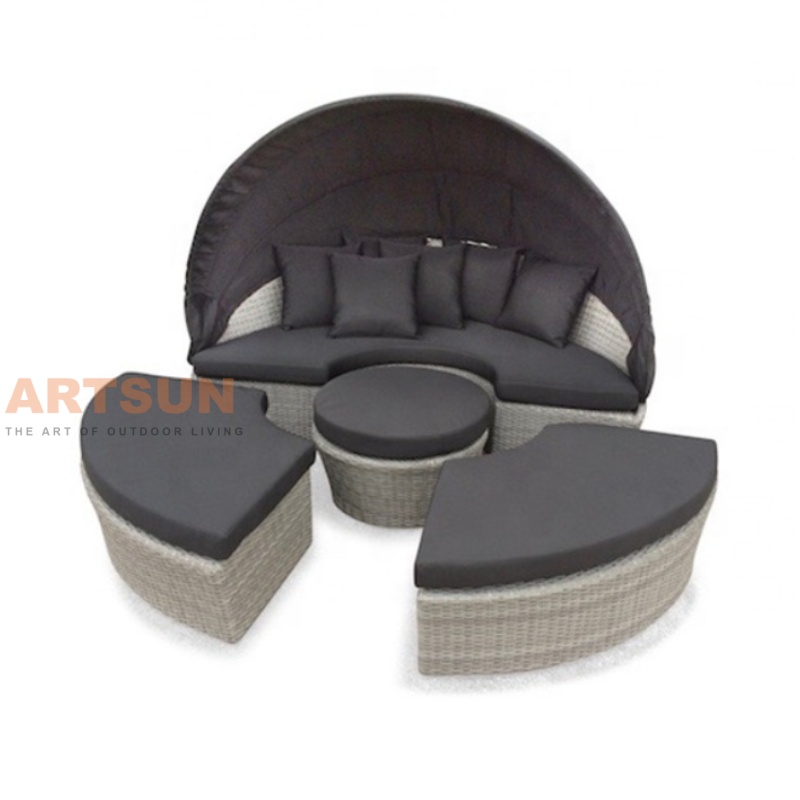 Lit de repos en plein air