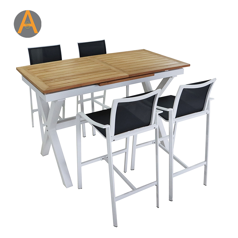 Meilleur prix de la table de table à barres haute en aluminium en aluminium