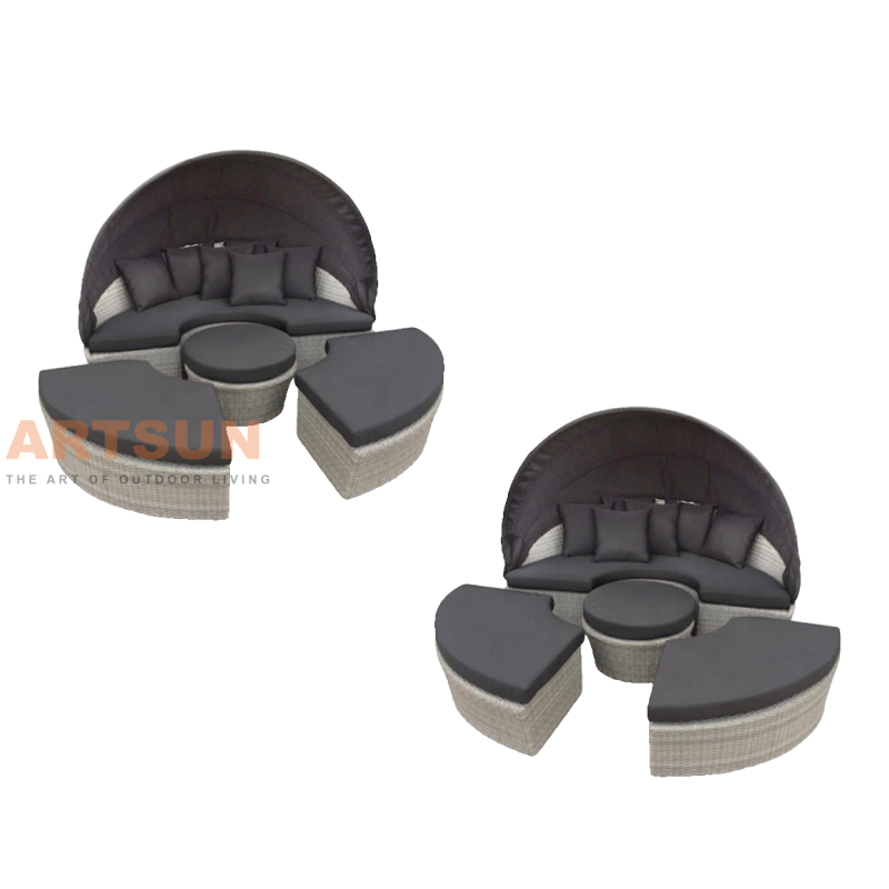 Design sectionnel meubles d'extérieur de grande taille