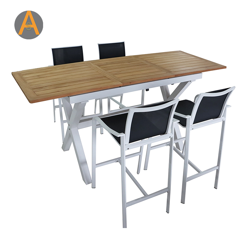 Meilleur prix de la table de table à barres haute en aluminium en aluminium