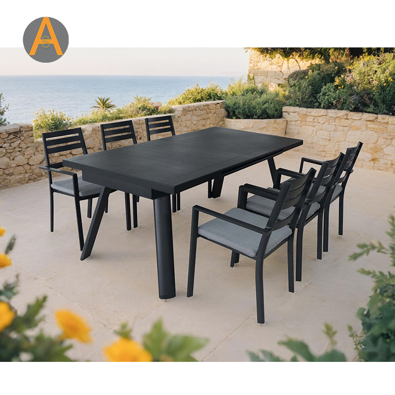 AS-D018 Ensemble de restauration en aluminium durable pour l'extérieur