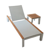 Chaise de chaises de chaise longue allongée en aluminium extérieur allongé de haute qualité
