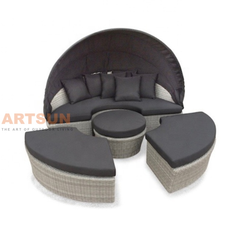 Design sectionnel meubles d'extérieur de grande taille