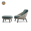 Hot moderne extérieur patio pe rattan canapé pour villa