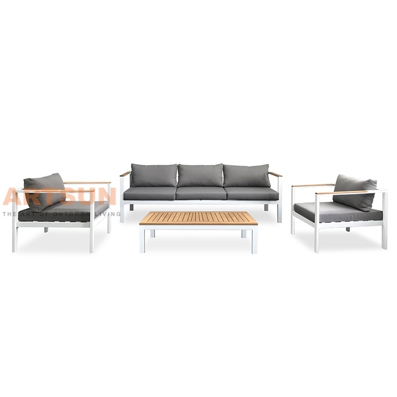 Sofa de café en plein air de tous les temps pour terrasse