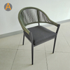 Chaise de jardin en osier professionnel en rotin