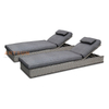  Allongeur synthétique Synthetic Rattan Sun pour Hotel Villa