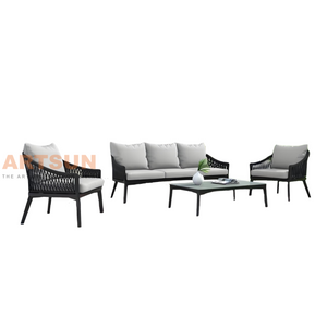 Sofa de loisirs du projet Hotel Project de la corde tissé en plein air