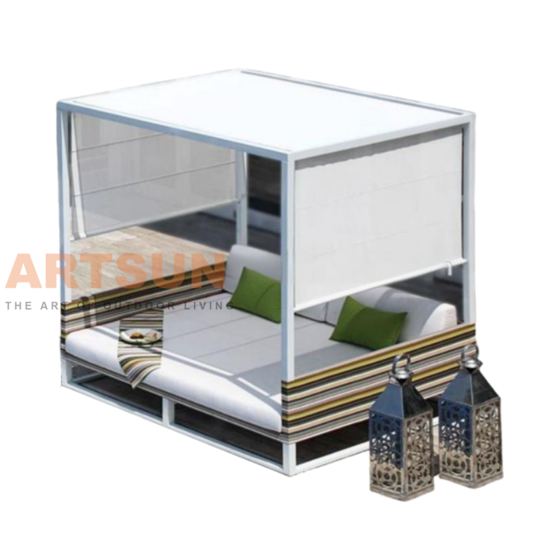 Lit de repos extérieur haut de gamme pour hôtels