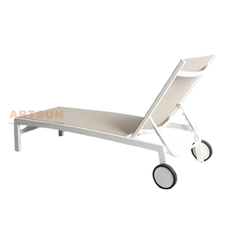 Nouveau design à l'extérieur meuble piscine côté plage solaire soleil