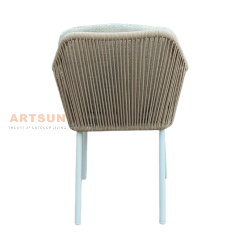 Fabricant professionnel Chaise de corde de meubles d'extérieur pour café