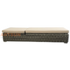  Allongeur synthétique Synthetic Rattan Sun pour Hotel Villa avec coussin
