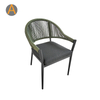 Chaise de jardin en osier professionnel en rotin