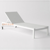 Chaise chaise à chaiserie de plage en aluminium extérieur allongé de haute qualité 