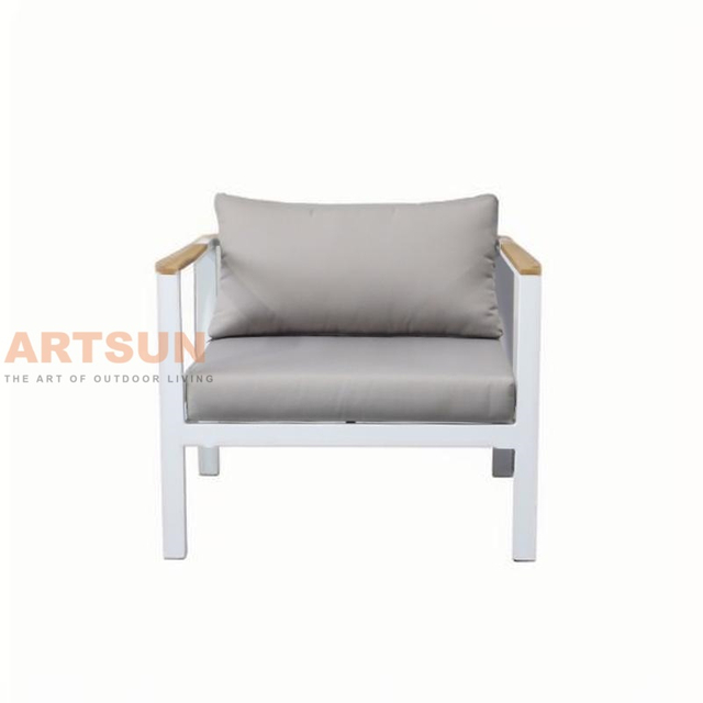 Sofa de café en plein air de tous les temps pour terrasse