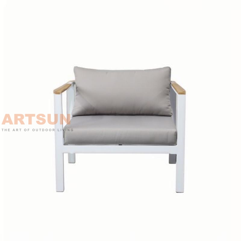 Sofa de café en plein air de tous les temps pour terrasse