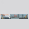  Ensemble de canapé sectionnel extérieur en aluminium moderne de patio de luxe