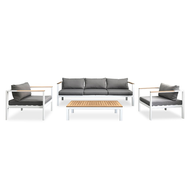 Sofa de café en plein air de tous les temps pour terrasse