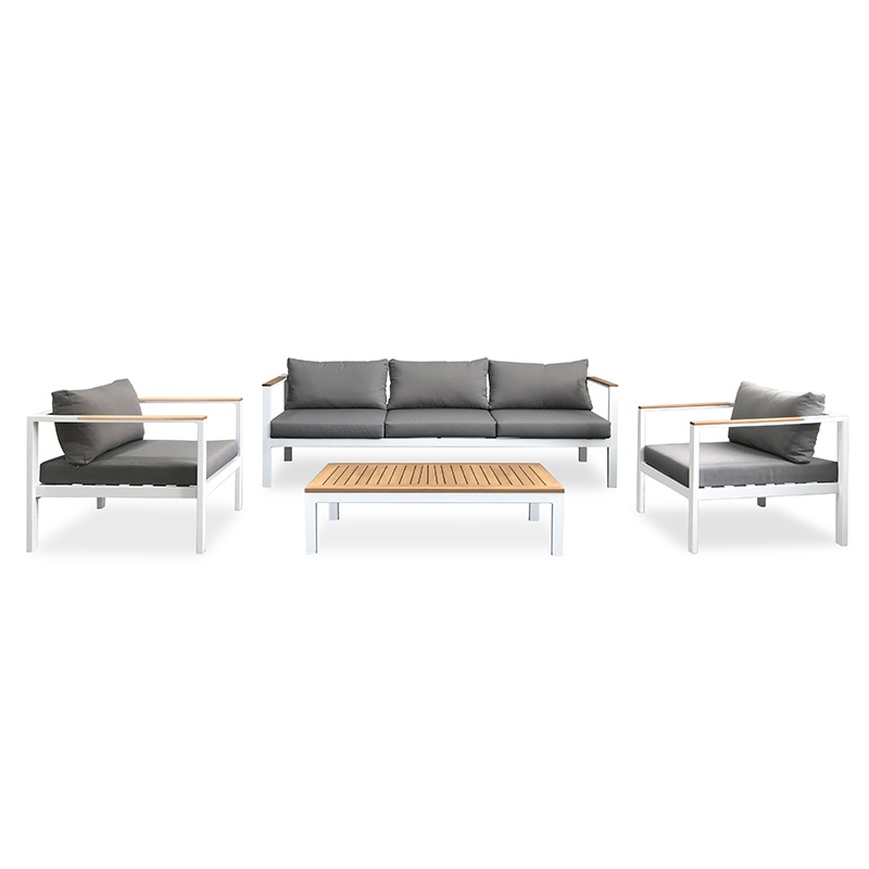 Sofa de café en plein air de tous les temps pour terrasse