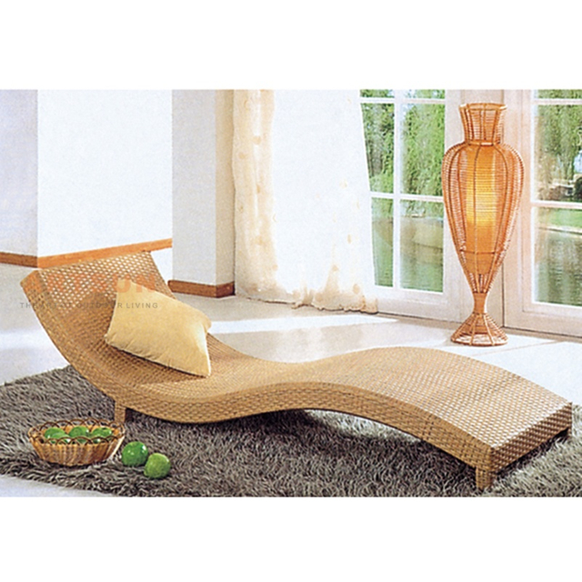 Lounger moderne en plein air en plein air pour le spa et le jardin