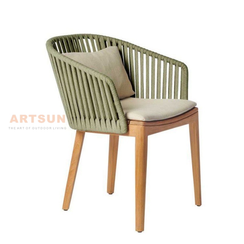 Vente chaude FSC Certificat en bois chaise à manger en bois