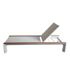 Chaise de chaises de chaise longue allongée en aluminium extérieur allongé de haute qualité