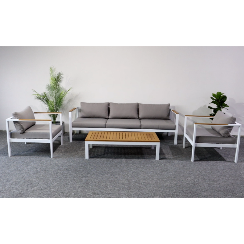 Sofa de café en plein air de tous les temps pour terrasse